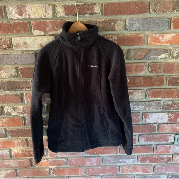 Black size small Columbia zip-up jacket - Picture 5 of 6